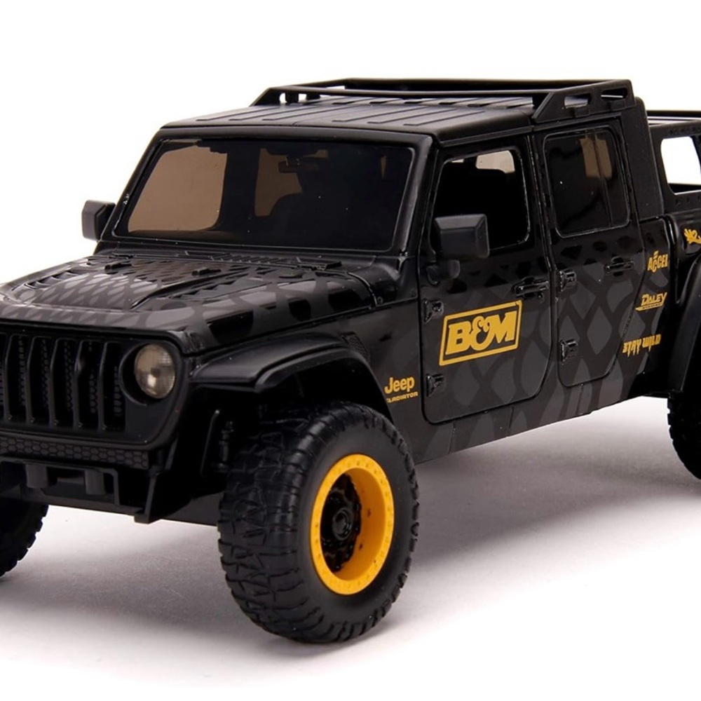 B&M Black and Yellow Adventure Toy Truck